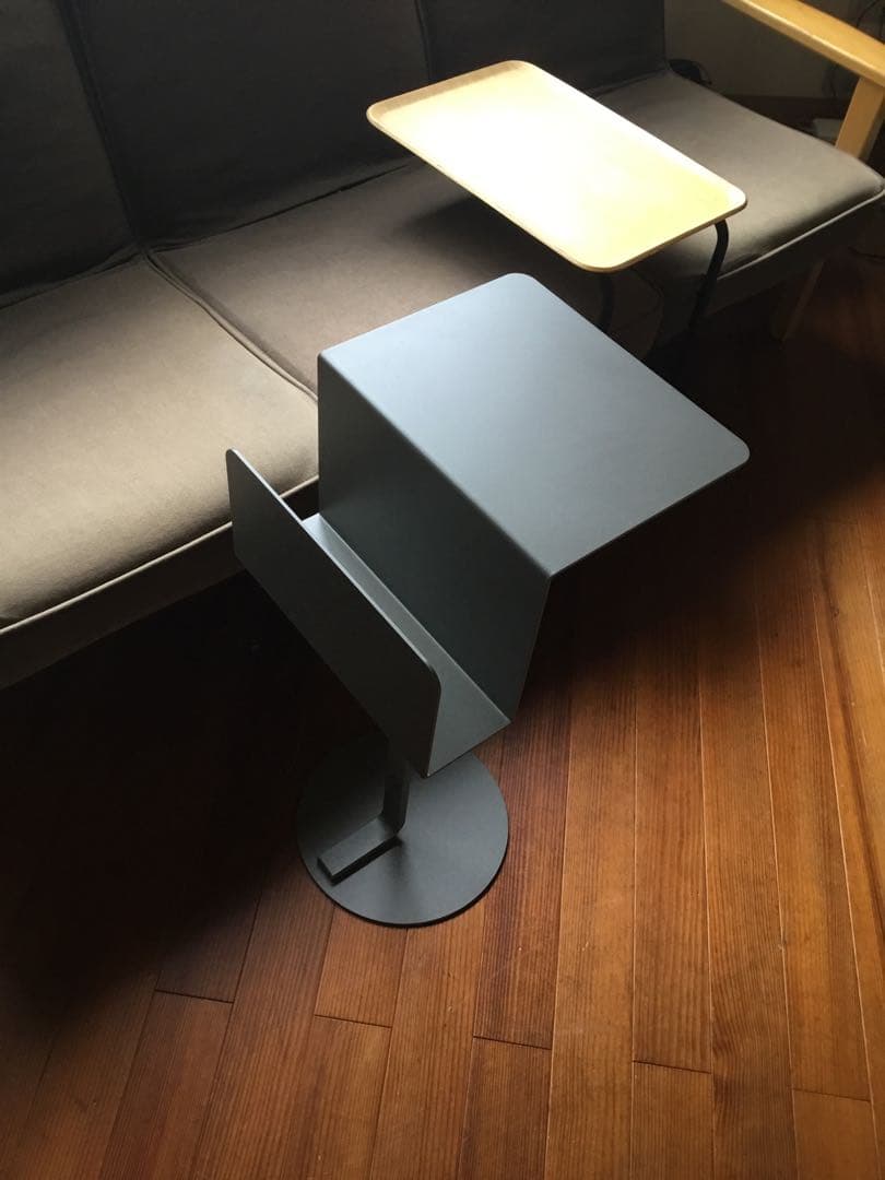 MUJI 無印良品 IDEE MONO TABLE スチール サイドテーブル