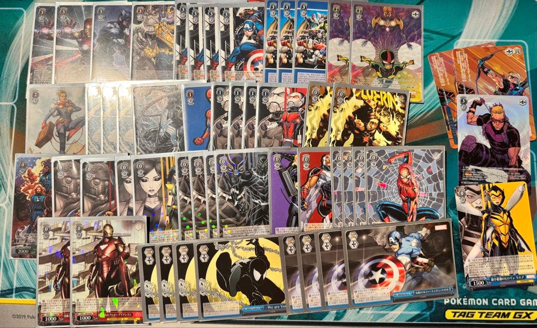 ヴァイス MARVEL デッキ　調整パーツ込み