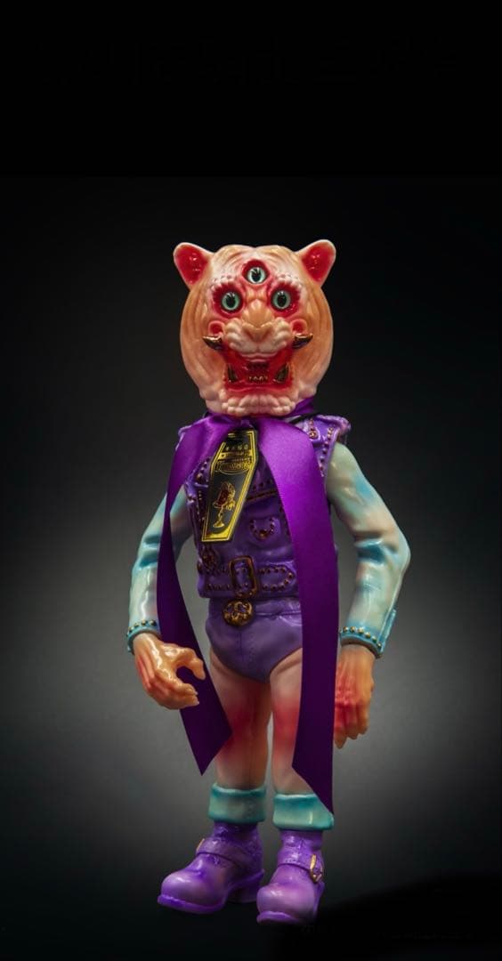 KIYOKAWA清河联合　三つ目の虎 ソフビ