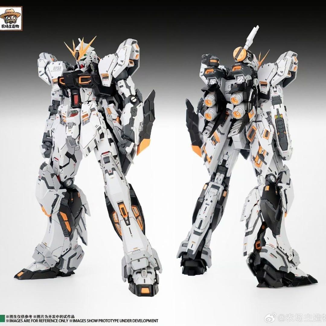 新品1/100 MGEX級νガンダム 海外スタジオ正規品