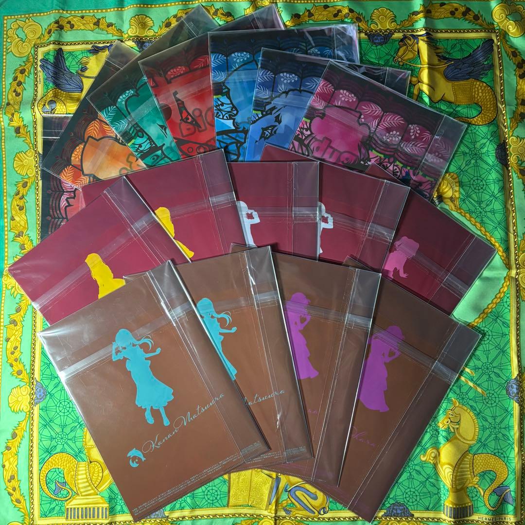 ラブライブ！サンシャイン!! A4クリアファイル 計12種16枚 セブンイレブン