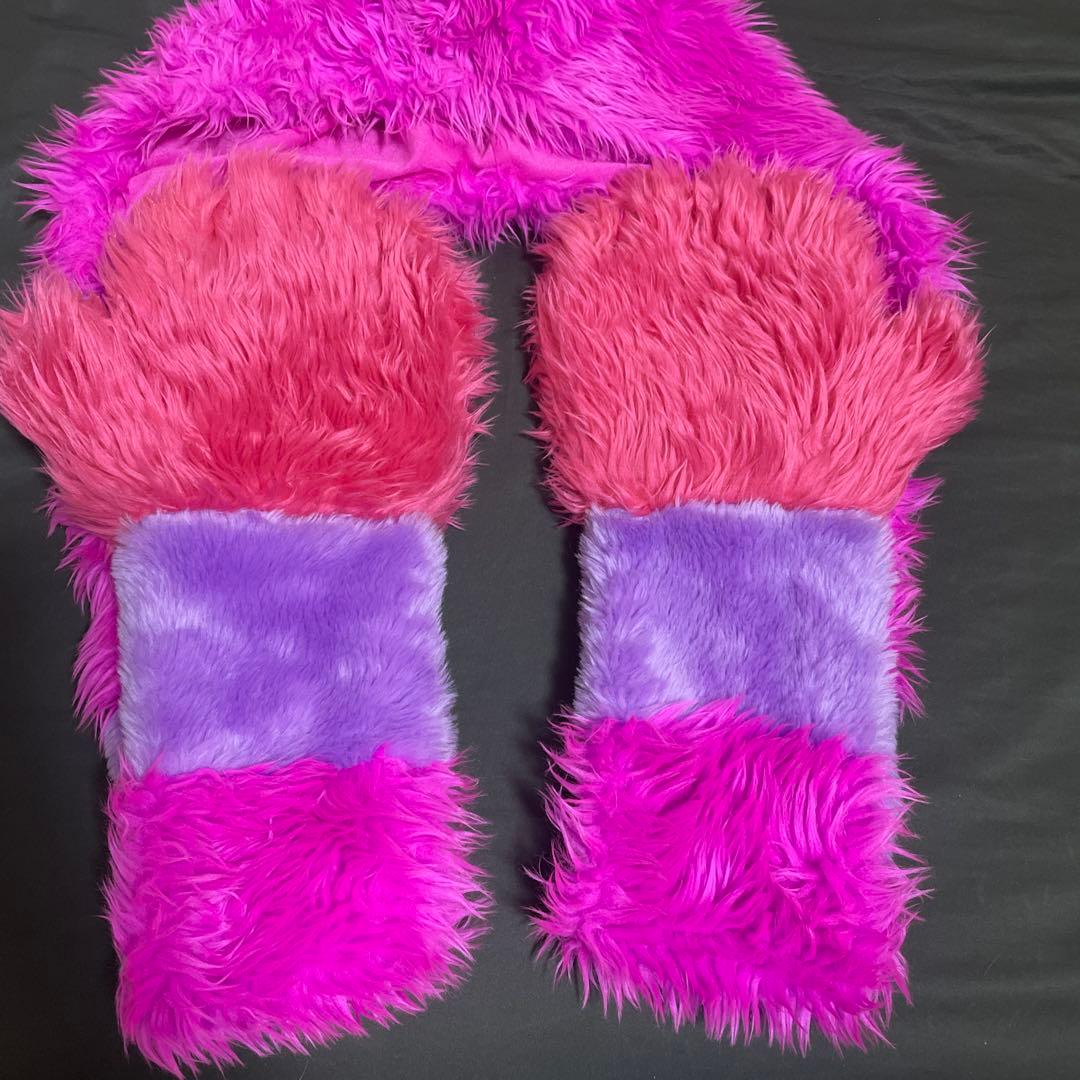 ディズニー　ファンキャップマフラー　チェシャ猫