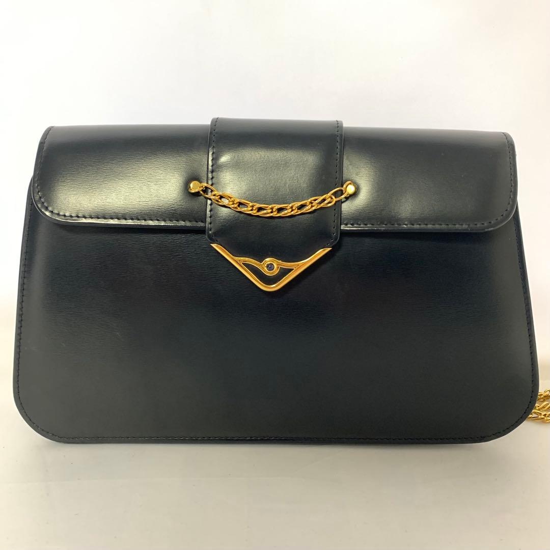 Cartier カルティエ サファイアライン チェーン ショルダーバッグ