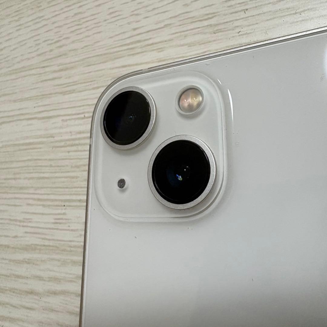【美品】iPhone 13 128GB ホワイト 中古 本体のみ　早いもの勝ち❣️