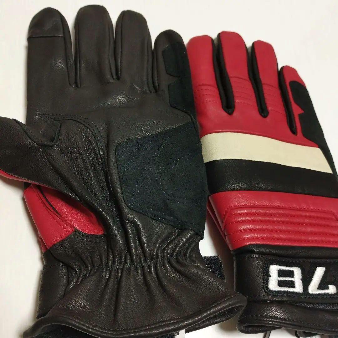 未使用 DIESEL ディーゼル やぎ革 裏地毛100% グローブ 手袋