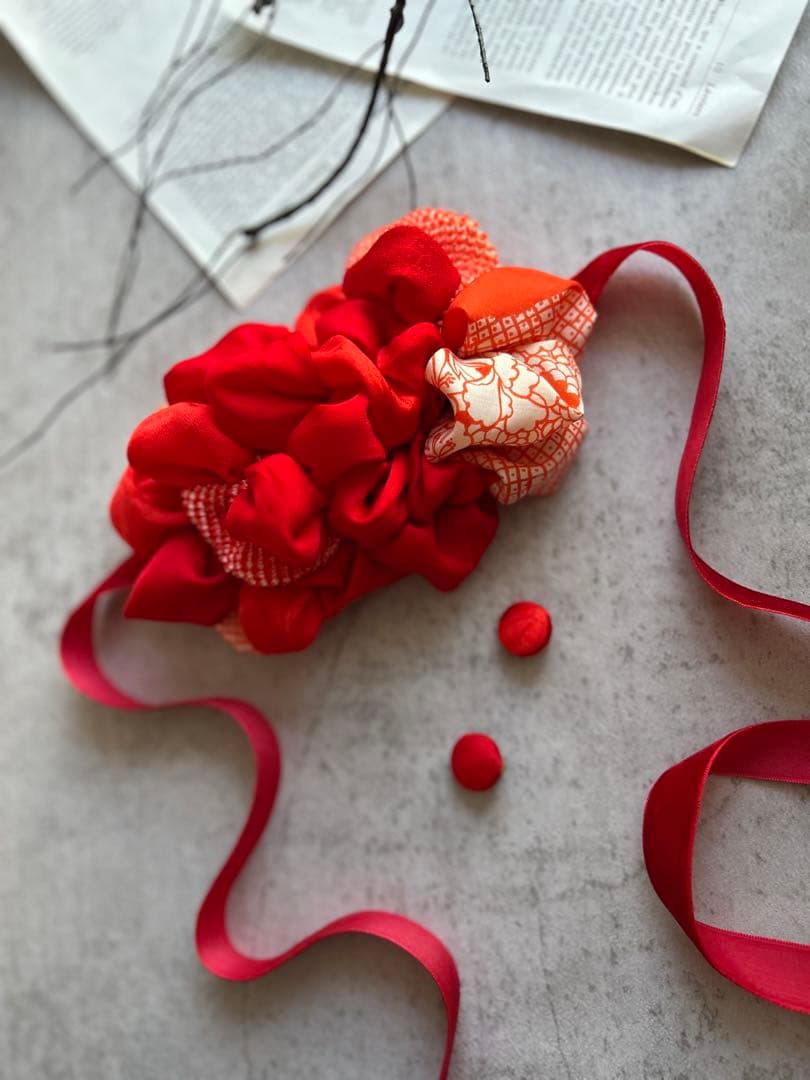 yuka様order髪飾り♡