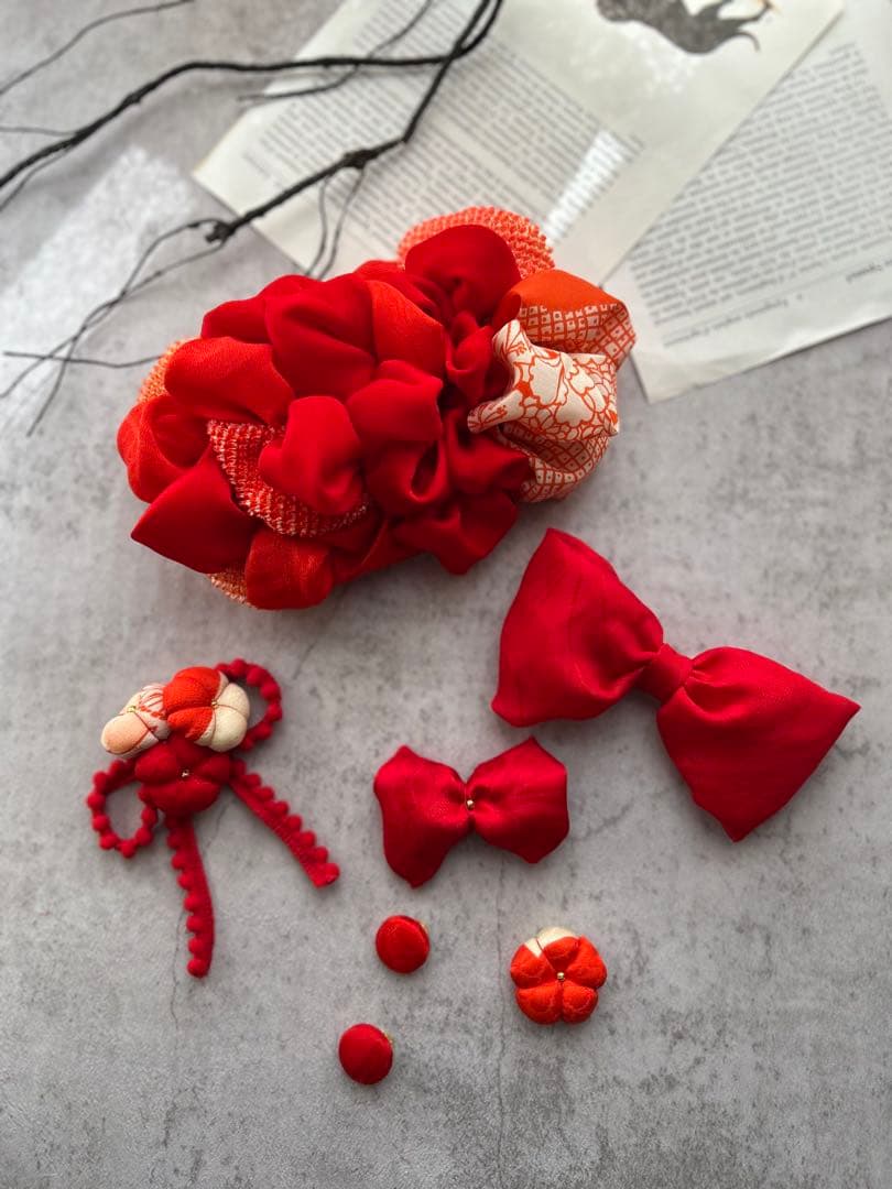 yuka様order髪飾り♡