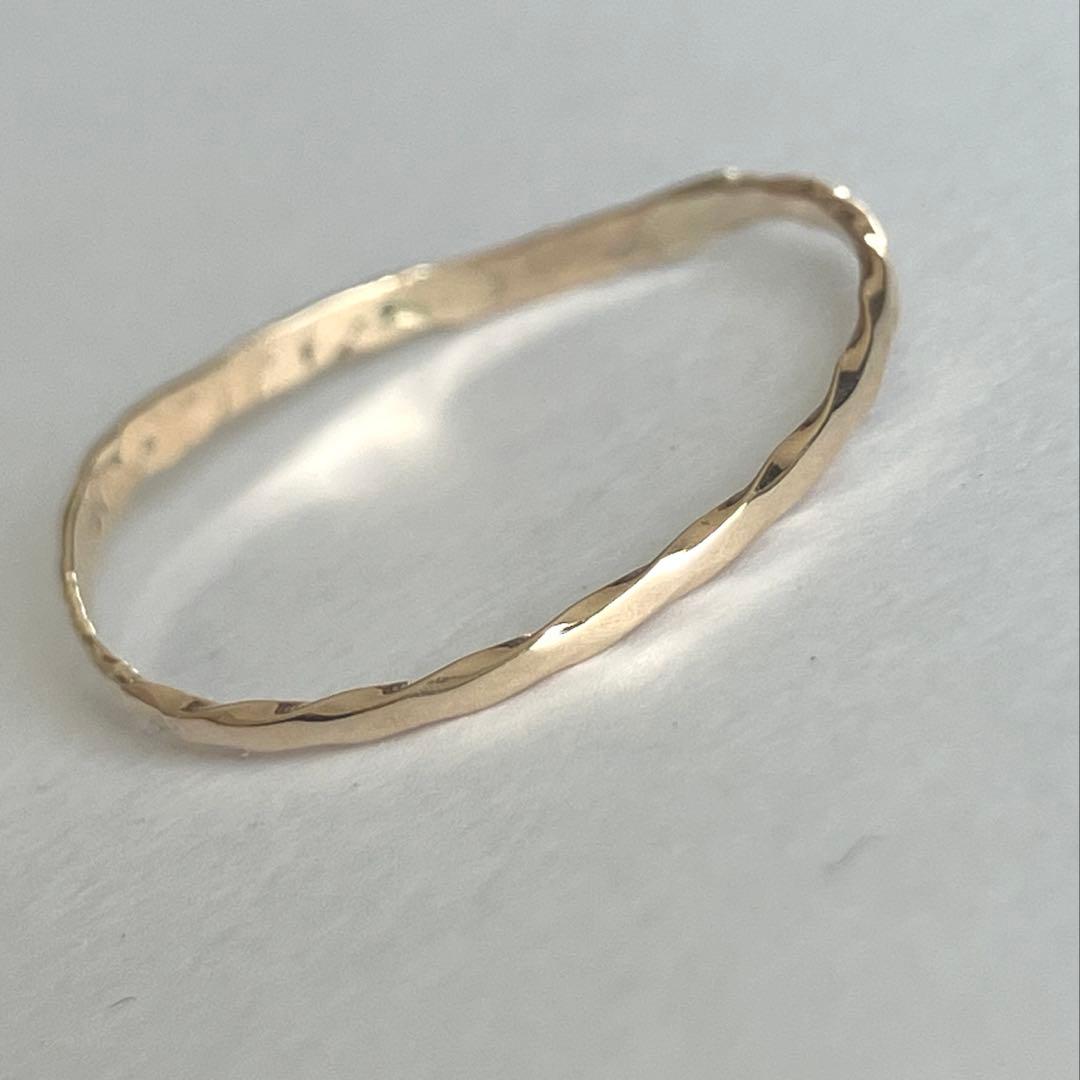 K10 10金　15号　リング　75