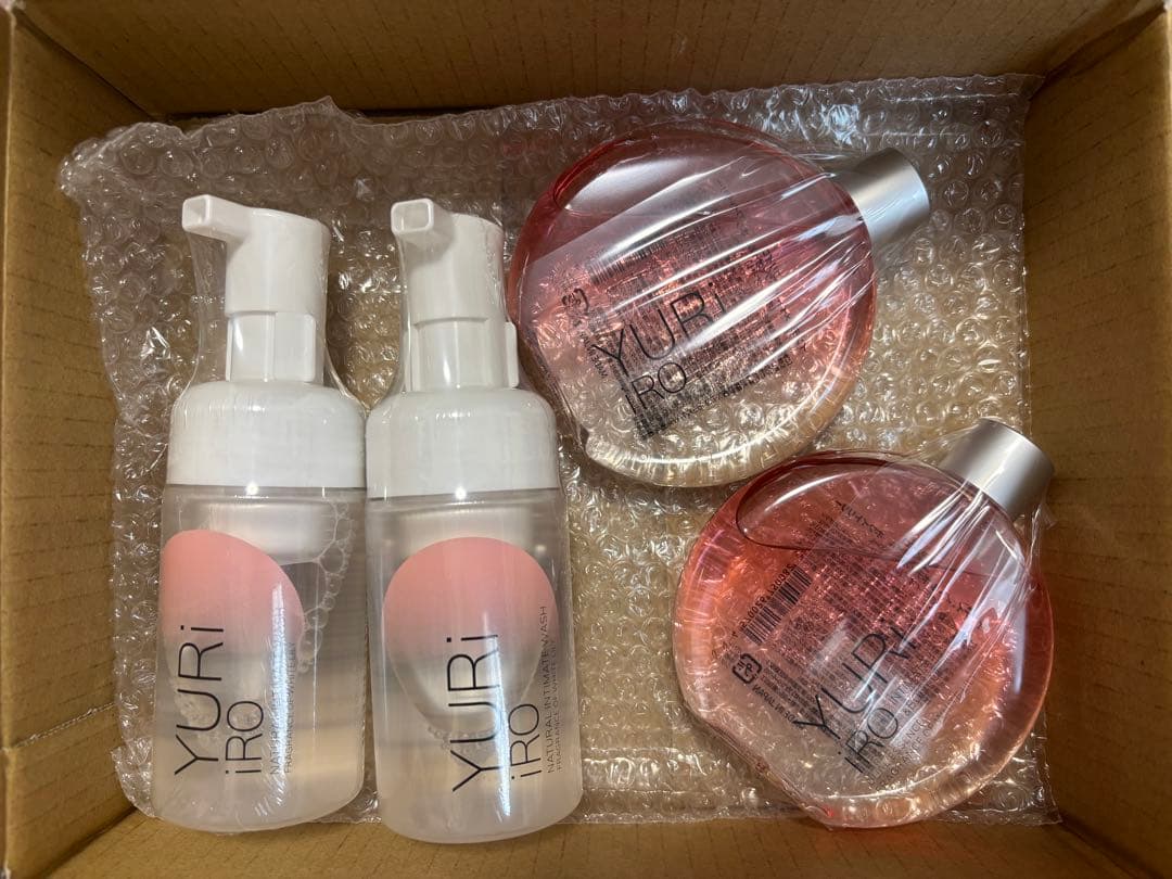 ユリイロYURiiRO インティメントウォッシュ、ボディオイル、 UV４点セット