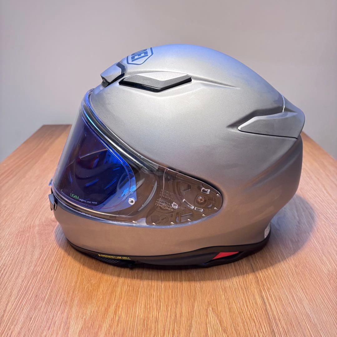 ク*ー様 バイク　ヘルメット　SHOEI Z-8 マットディープグレー　L シー