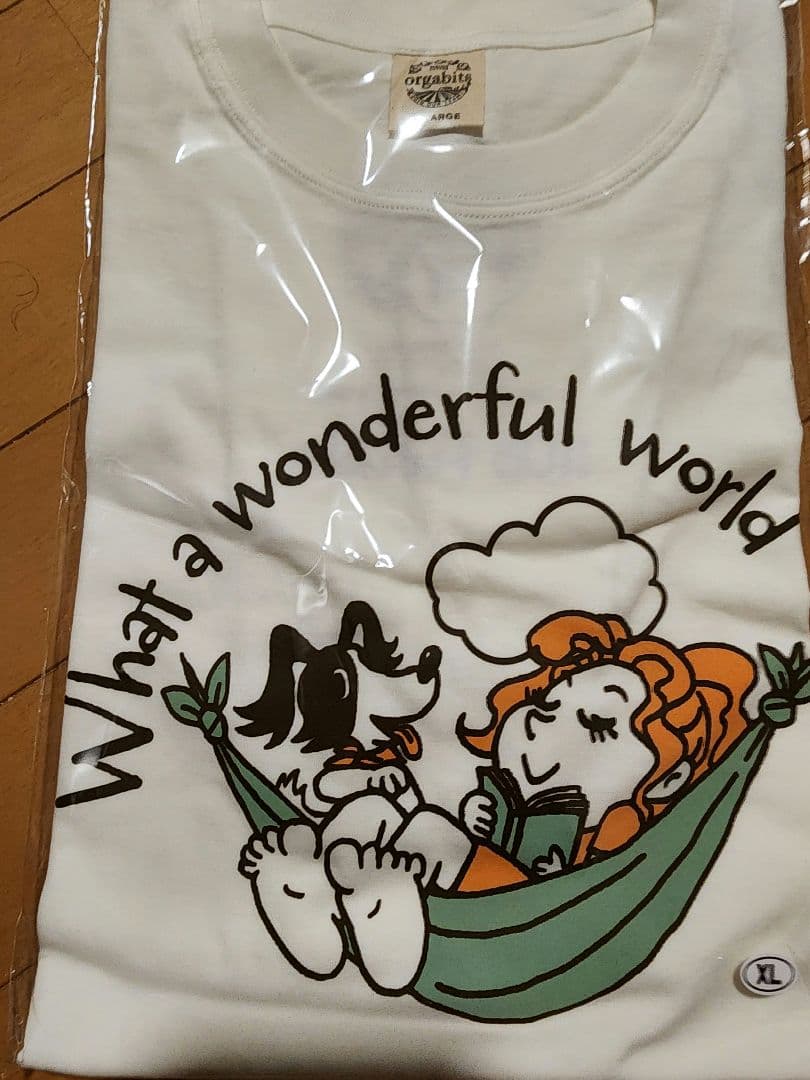 倉木麻衣 オーガニックコットンTシャツ XLサイズ リラック素 福岡