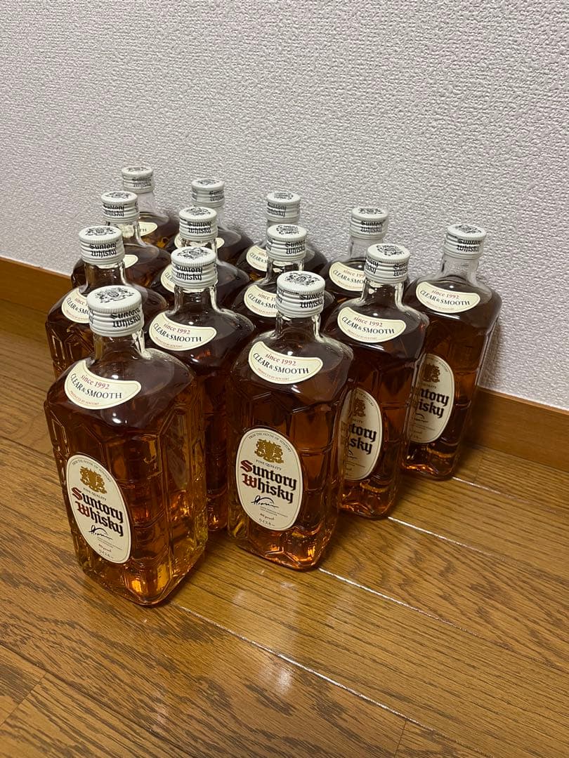 【週末特価・終売品】サントリーウイスキー 白角 700ml 13本