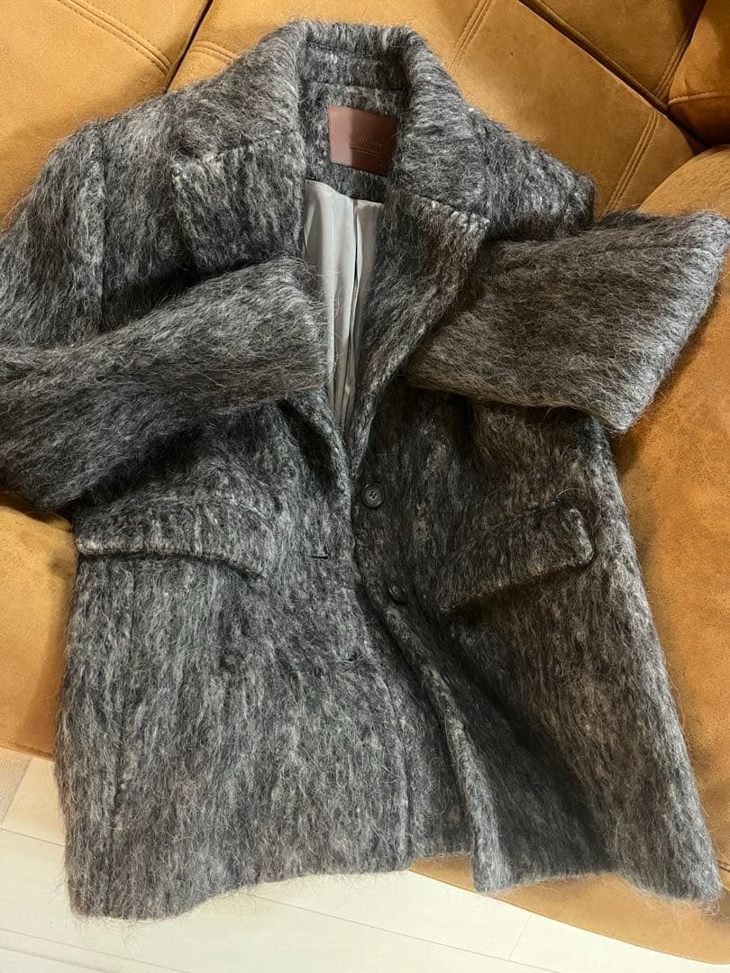 アリシアスタン　オーバーサイズ　シャギー　ジャケット