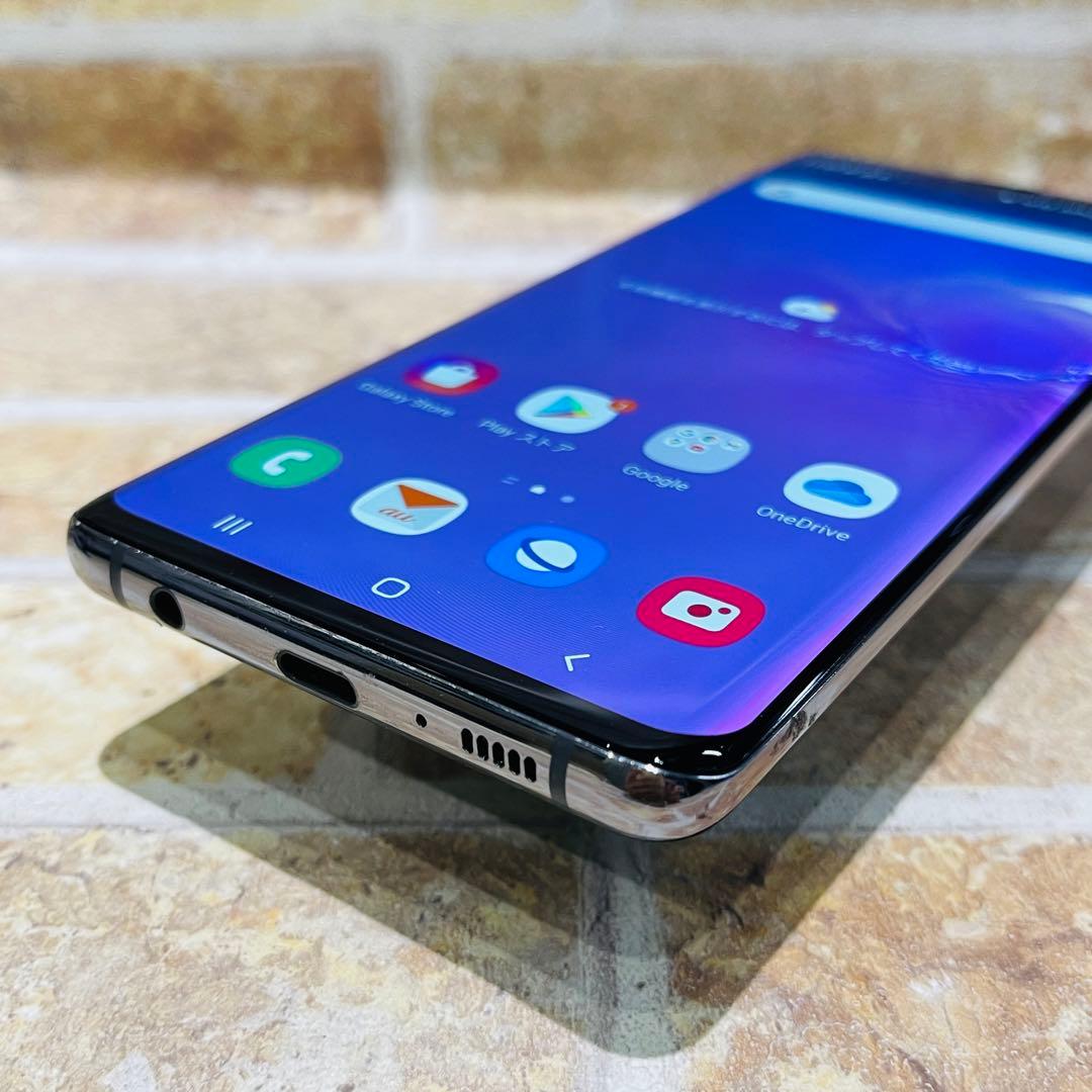 SIMフリー Galaxy S10+ 128GB プリズムブラック 電池良好