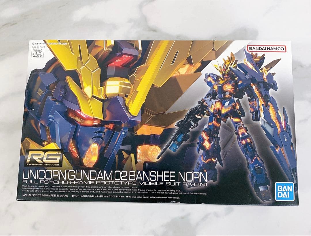 ＋【新品】RG27 1/144 ユニコーンガンダム2号機バンシィ・ノルン