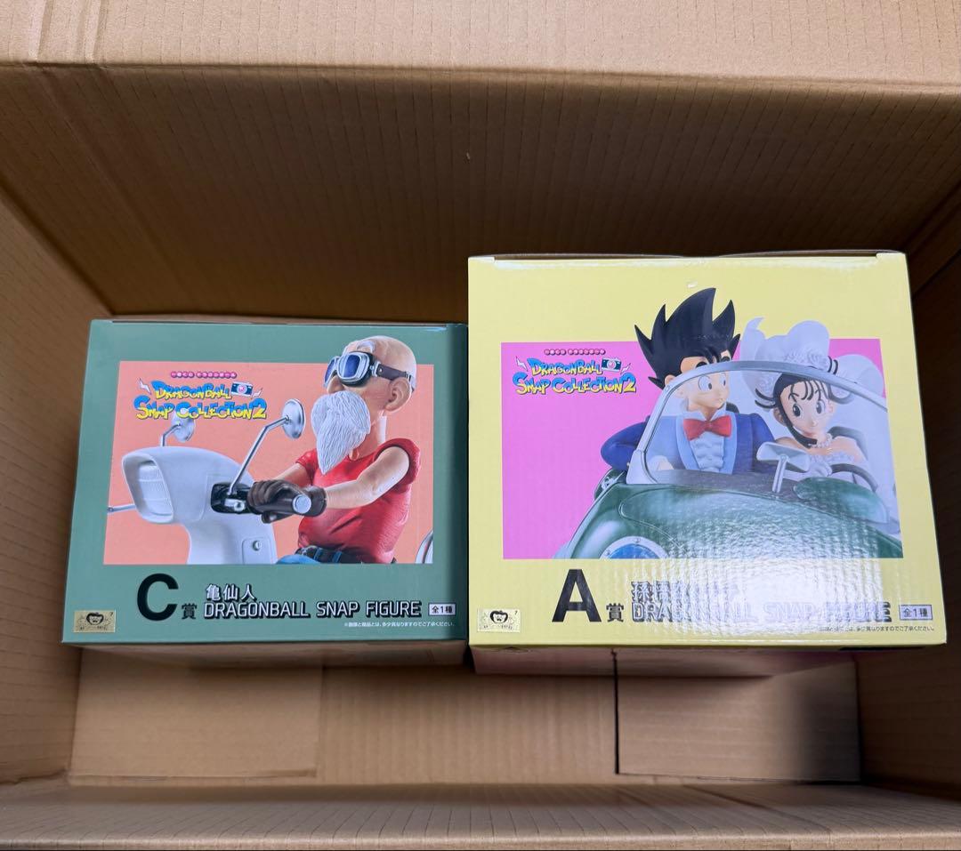 ドラゴンボール一番くじ スナコレ2 悟空＆チチ 亀仙人