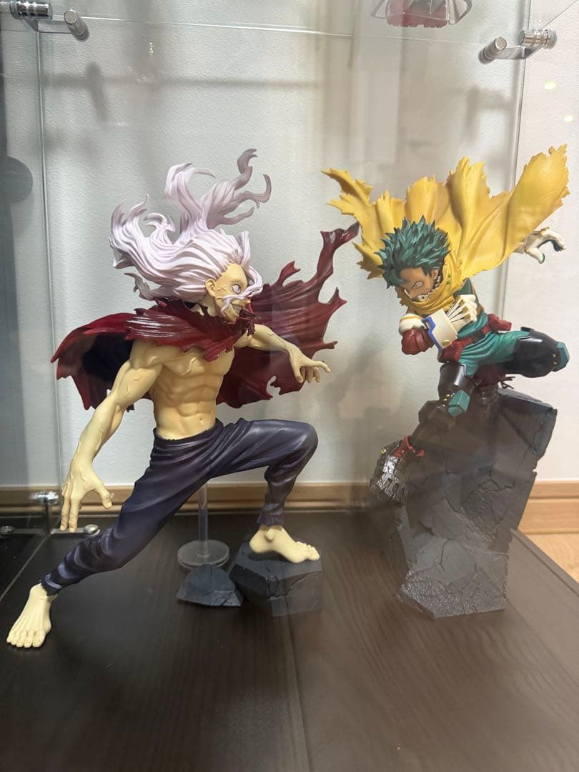 ヒロアカ　一番くじMASTERLISE フィギュア 緑谷出久　死柄木弔