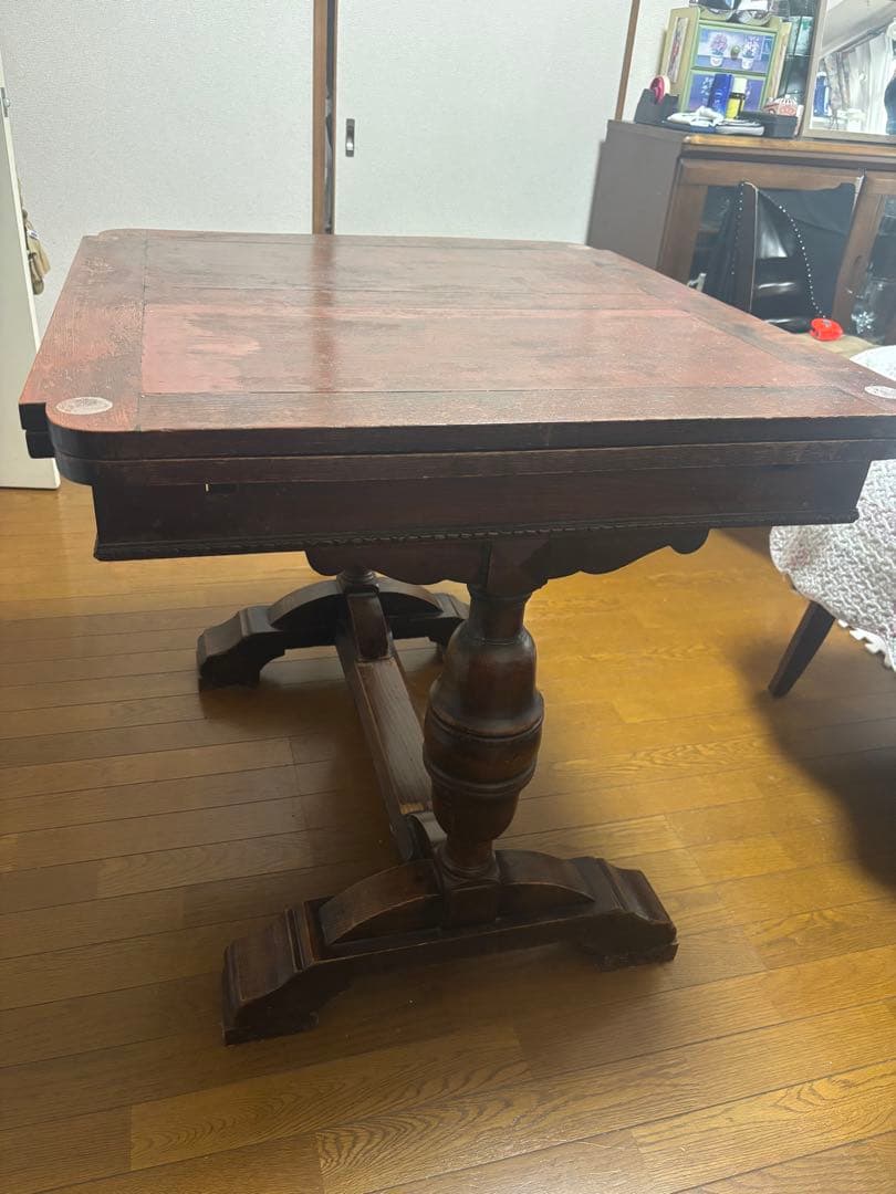 【直接引き取り限定】ドローリーフテーブル