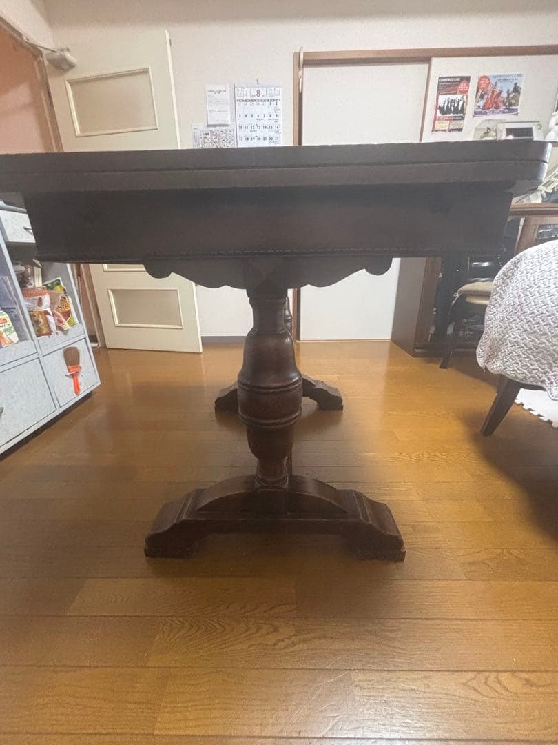 【直接引き取り限定】ドローリーフテーブル