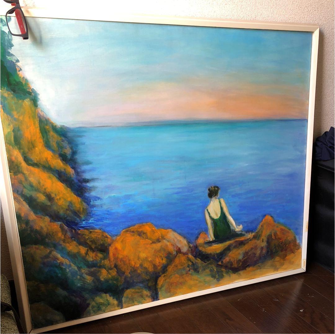 絵画 〔80cm縦  100cm横〕 大内泰子 作品