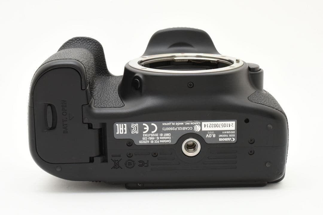 【美品】 キヤノン CANON EOS 7OD ダブルズームキット