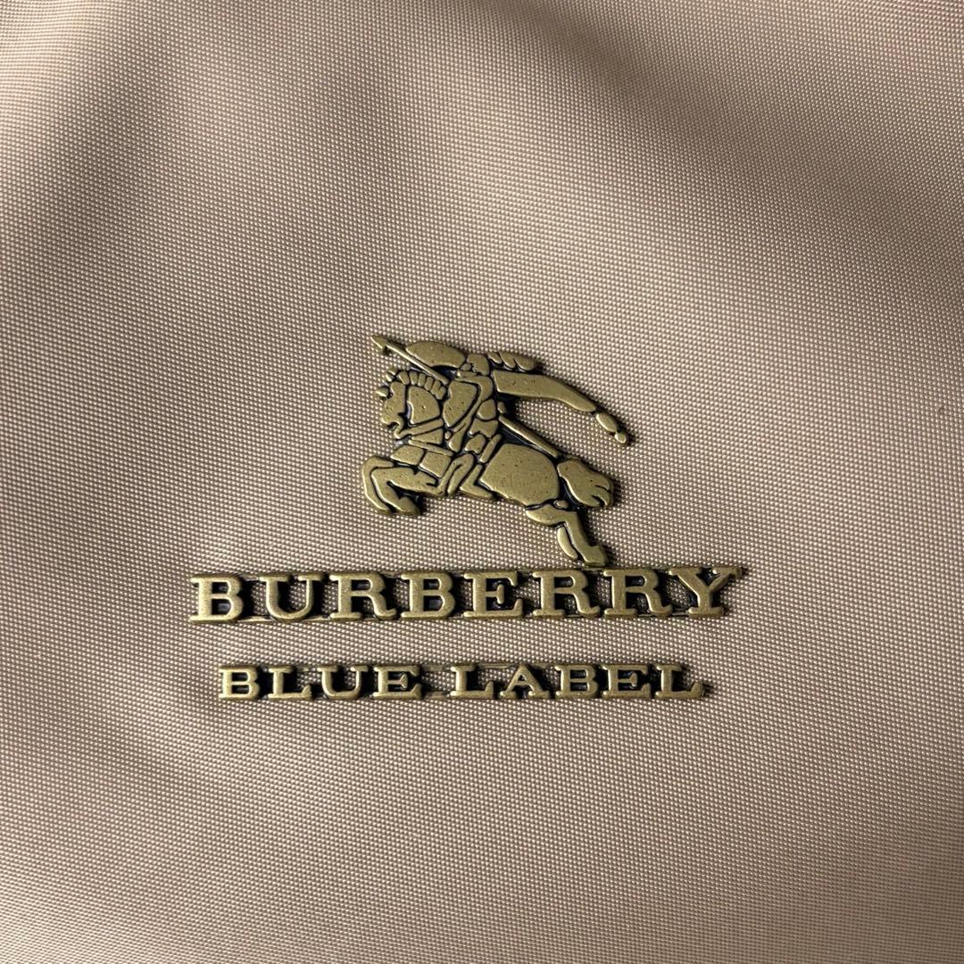 アルビバーバリーブルーレーベル ワンショルダーバッグ ホースロゴ金具