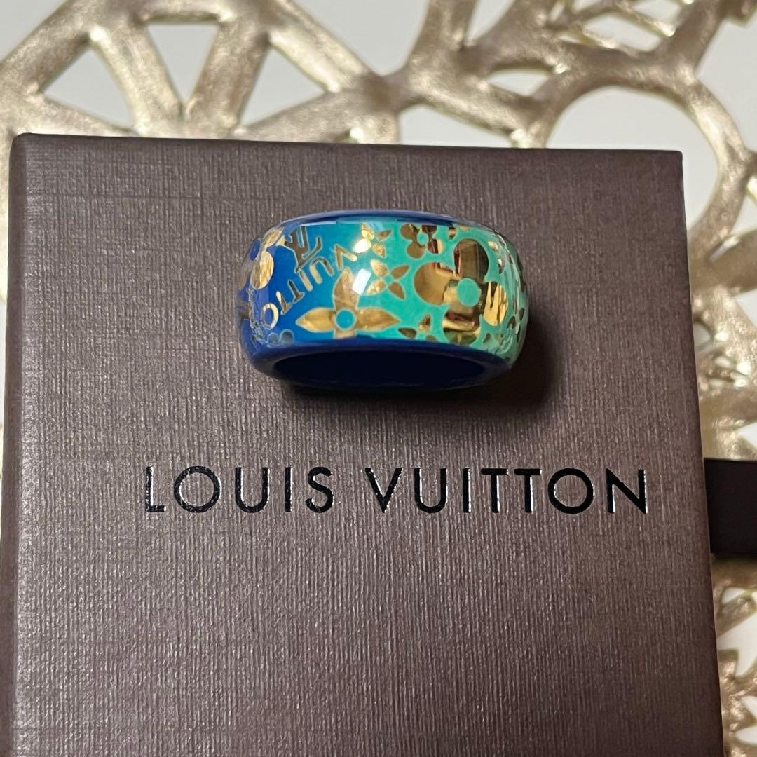 Louis Vuitton フラワーパターン リング