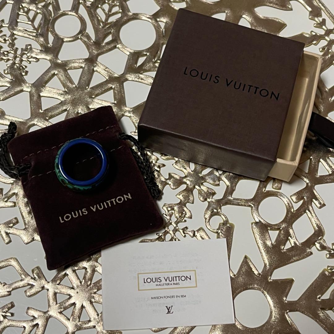 Louis Vuitton フラワーパターン リング